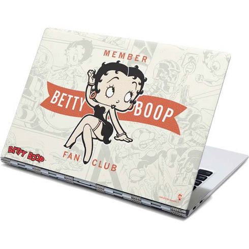 Betty Boop Member Fan Club Yoga 910 2-in-1 14in Touch-Screen Skin